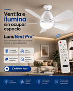 AeroLuz 2 en 1™ - Ventilador de Techo con Lámpara LED