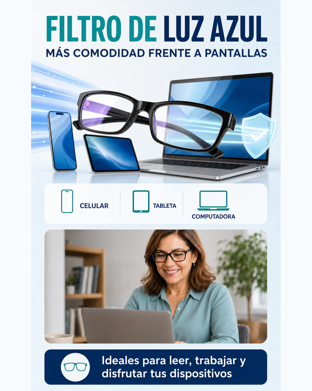 ONE POWER│Lentes De Enfoque Automático