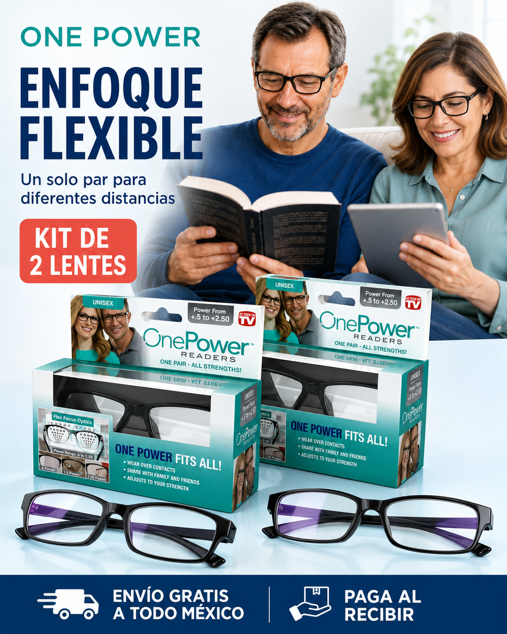 ONE POWER│Lentes De Enfoque Automático