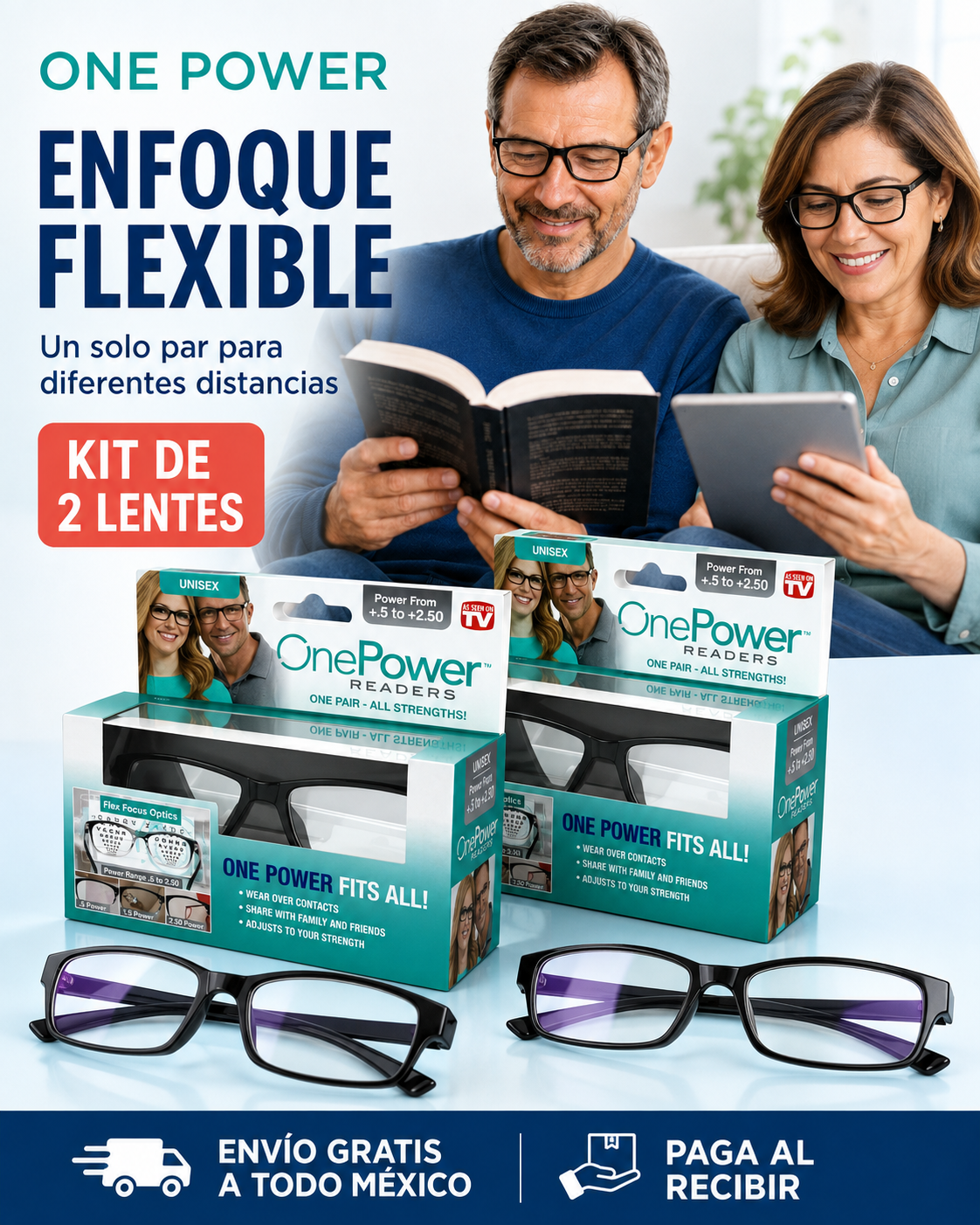 ONE POWER│Lentes De Enfoque Automático