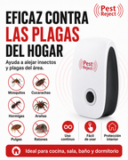 PEST REJECT - Repelente Ultrasonico de Plagas