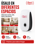 PEST REJECT - Repelente Ultrasonico de Plagas