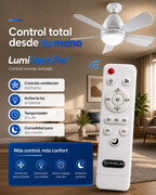 AeroLuz 2 en 1™ - Ventilador de Techo con Lámpara LED