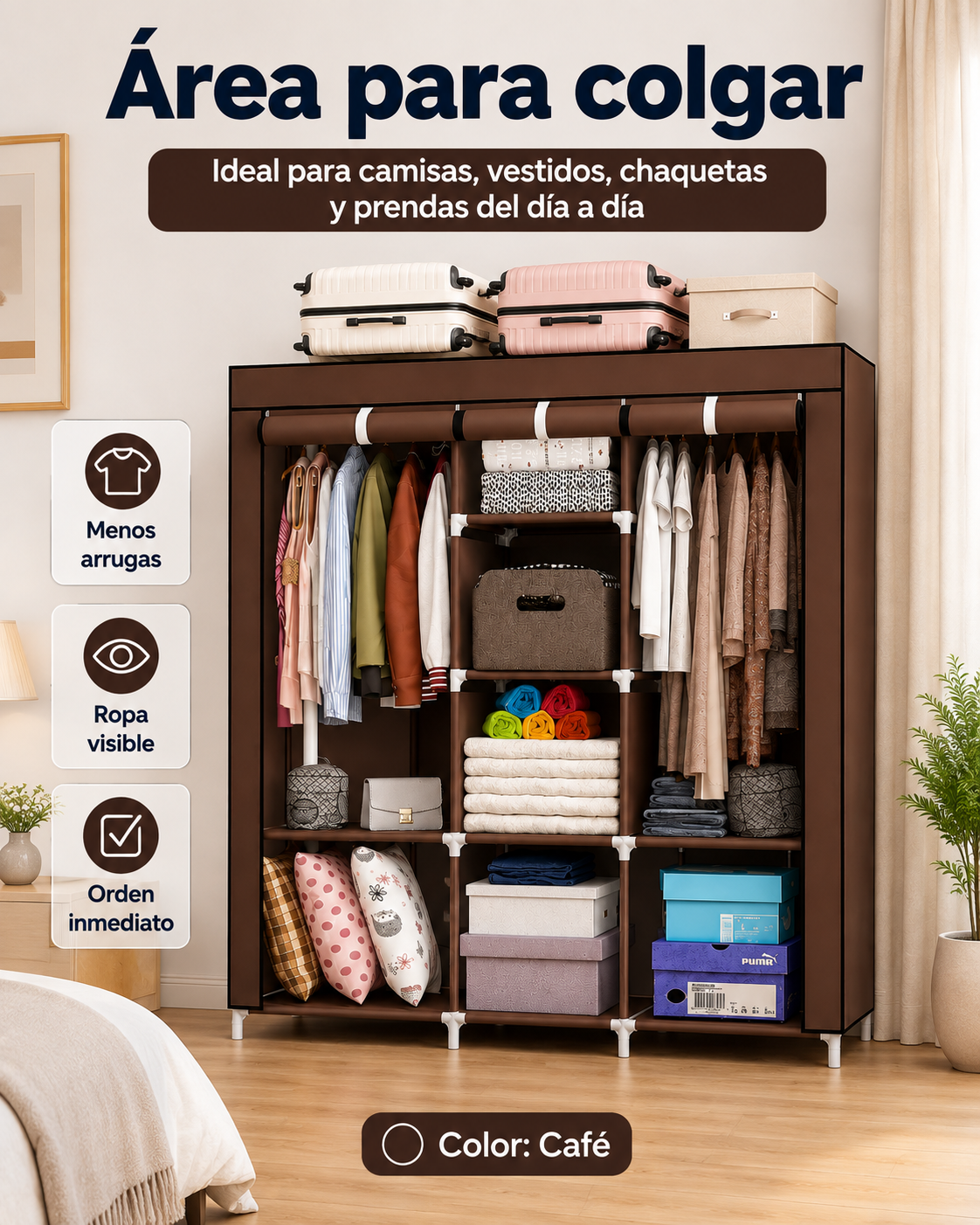 Closet Portátil Organizador