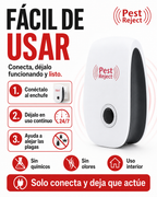 PEST REJECT - Repelente Ultrasonico de Plagas