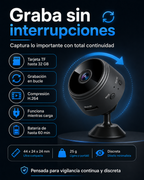 Mini Cámara Wifi Espia