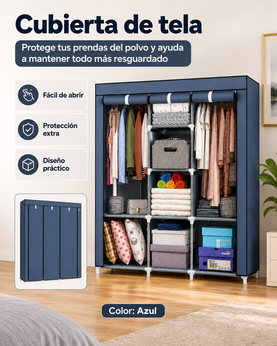 Closet Portátil Organizador