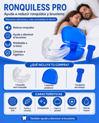 RONQUILESS PRO - Ayuda a reducir ronquidos y bruxismo