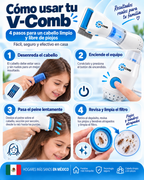 V-Comb Eléctrico Antipiojos