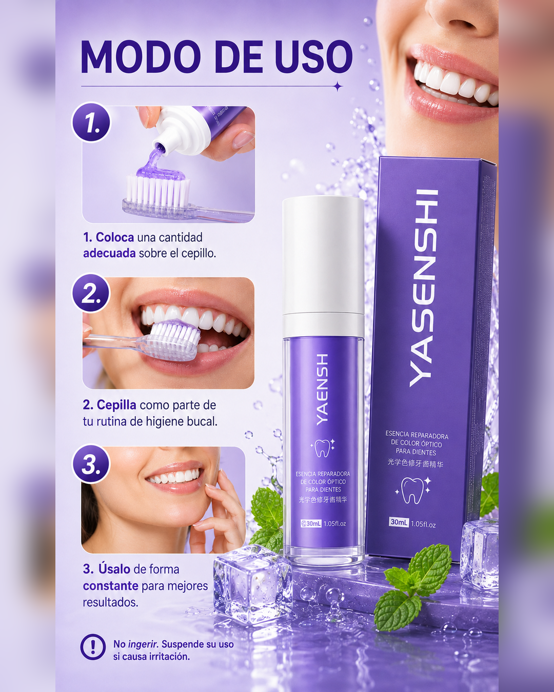 Yasenshi - Gel Blanqueador Dental