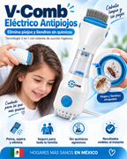 V-Comb Eléctrico Antipiojos